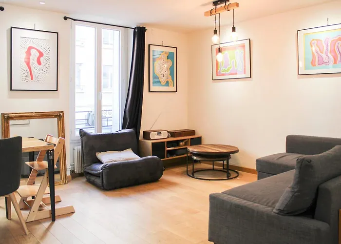 Spacious T4 With Wifi Near Bercy Parigi